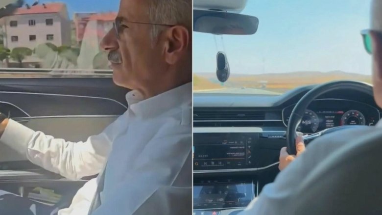 ministrul transporturilor din turcia amendat dupa ce s a filmat conducand cu 225 km h pe autostrada 68accb524795c