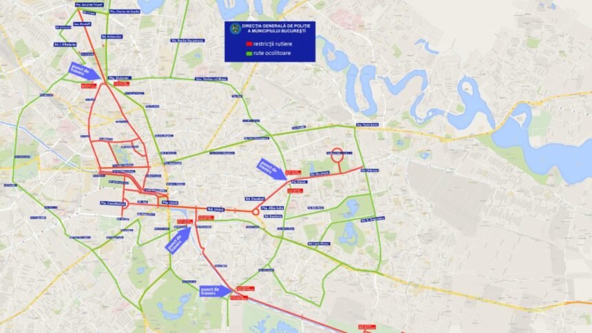 Restricții de trafic în București pe 31 august pentru competiția internațională „L’Étape Bucharest by Tour de France” 1 restrictii de trafic in bucuresti pe 31 august pentru evenimentul international letape bucharest by tour de france 68b07c12bf366