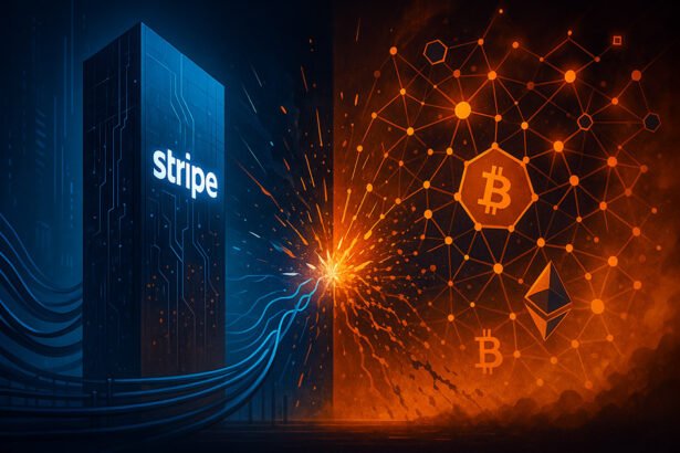 critics argue stripes blockchain ambitions clashes with crypto decentralization 68be562770143