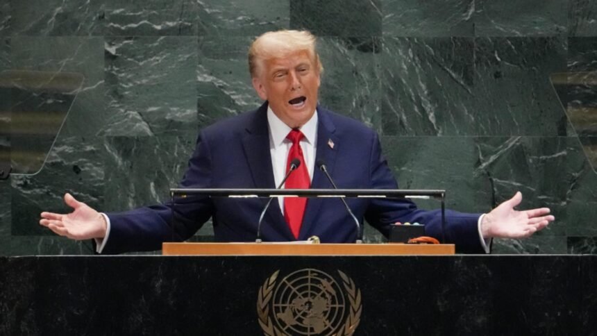 Donald Trump își îndreaptă săgețile către ONU: Organizația Națiunilor Unite, acuzată de susținerea agresiunii împotriva țărilor occidentale 1 donald trump atac fara precedent la adresa onu natiunile unite finanteaza un atac asupra tarilor occidentale video 68d2bdb7be6ca