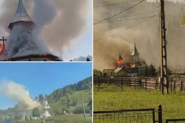incendiu devastator in comuna fundu moldovei judetul suceava o biserica a fost cuprinsa de flacari foto video 68baea7d0c1df