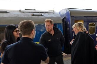 prince harry makes surprise visit to ukraine pledging support for thousands injured in war 68c3d0785cd5c