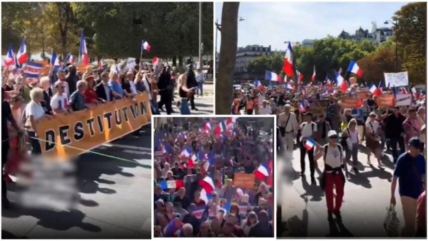 Furii în Franța: Oamenii cer demisia lui Macron și amenință cu blocarea autostrăzilor și a gării 1 proteste de amploare francezii saraciti de macron ii cer demisia oamenii ameninta ca vor paraliza autostrazile si garile 68bd56e76a0ed