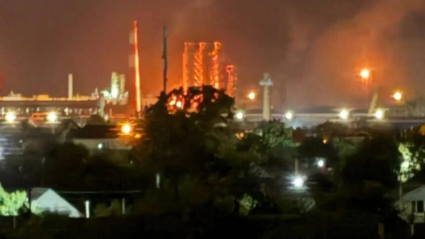 razboi in ucraina ziua 1311 incendiu masiv la rafinaria de petrol afipsky din krasnodar dupa un atac cu drona ucraineana live text 68d628f5f336e