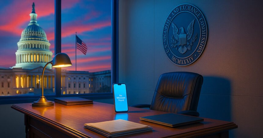 sec transparency questioned after gary genslers texts vanish 68baea66521cf