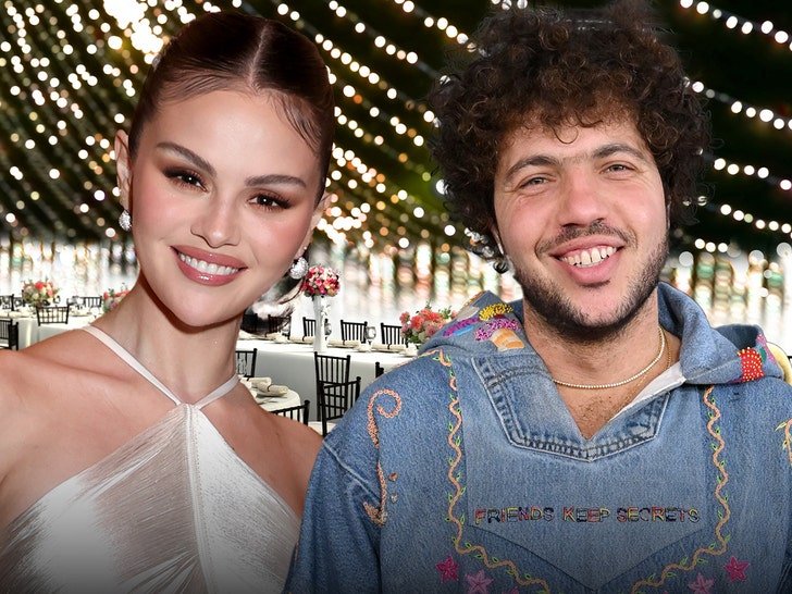 Selena Gomez și Benny Blanco își vor lega destinele la sfârșitul acestei luni, într-un loc plin de mister 1 selena gomez benny blanco will wed at end of month at top secret venue 68bb0a009b75a