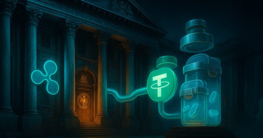 stablecoins are becoming banks amid ripples occ bid tethers usat push and boes proposed wallet caps 68cd549e4928b