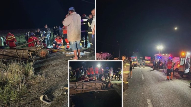 tragedie in judetul iasi doua persoane au murit si alte trei au fost ranite dupa ce o caruta s a ciocnit cu o autoutilitara 68bb3c65ef765