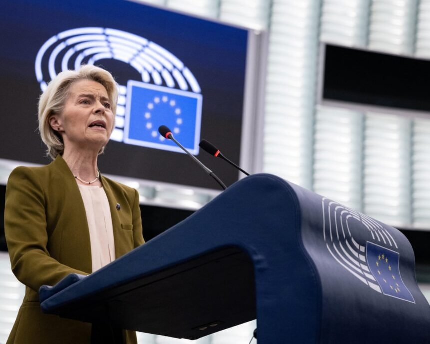 Ursula von der Leyen cere oprirea schimburilor comerciale ale UE cu Israel 1 ursula von der leyen calls for suspension of eu trade with israel 68c16d8920e16