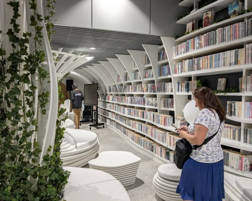 warsaw opens metro station express library to get commuters off their phones 68bd63168ea82