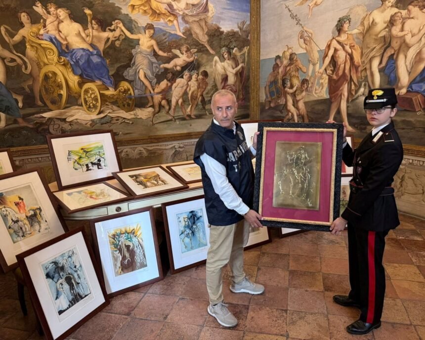 carabinieri seize 21 artworks from salvador dali show in parma amid authenticity doubts 68dd49c37c698