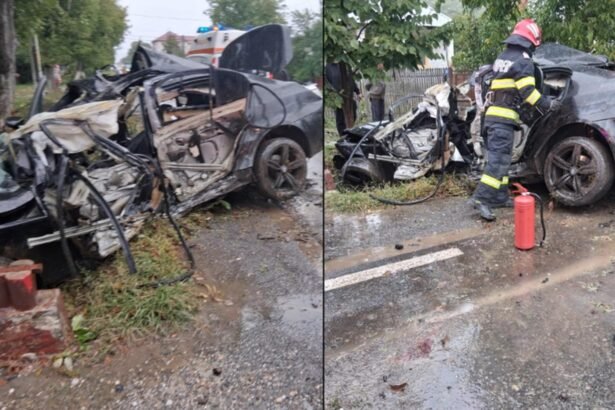 grav accident rutier un bmw facut praf doua persoane ranite soferul lupta pentru viata 68e540a32c491