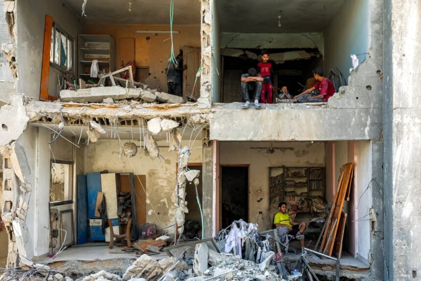 Povestea mea din Gaza: „Am sacrificat propria noastră ediție din O sută douăzeci și patru pentru a frământa pâine. Ce ar gândi Orwell despre noi în prezent” 1 my life in gaza we burned our copy of nineteen eighty four to bake bread what would orwell think of us now 68e33f9215335