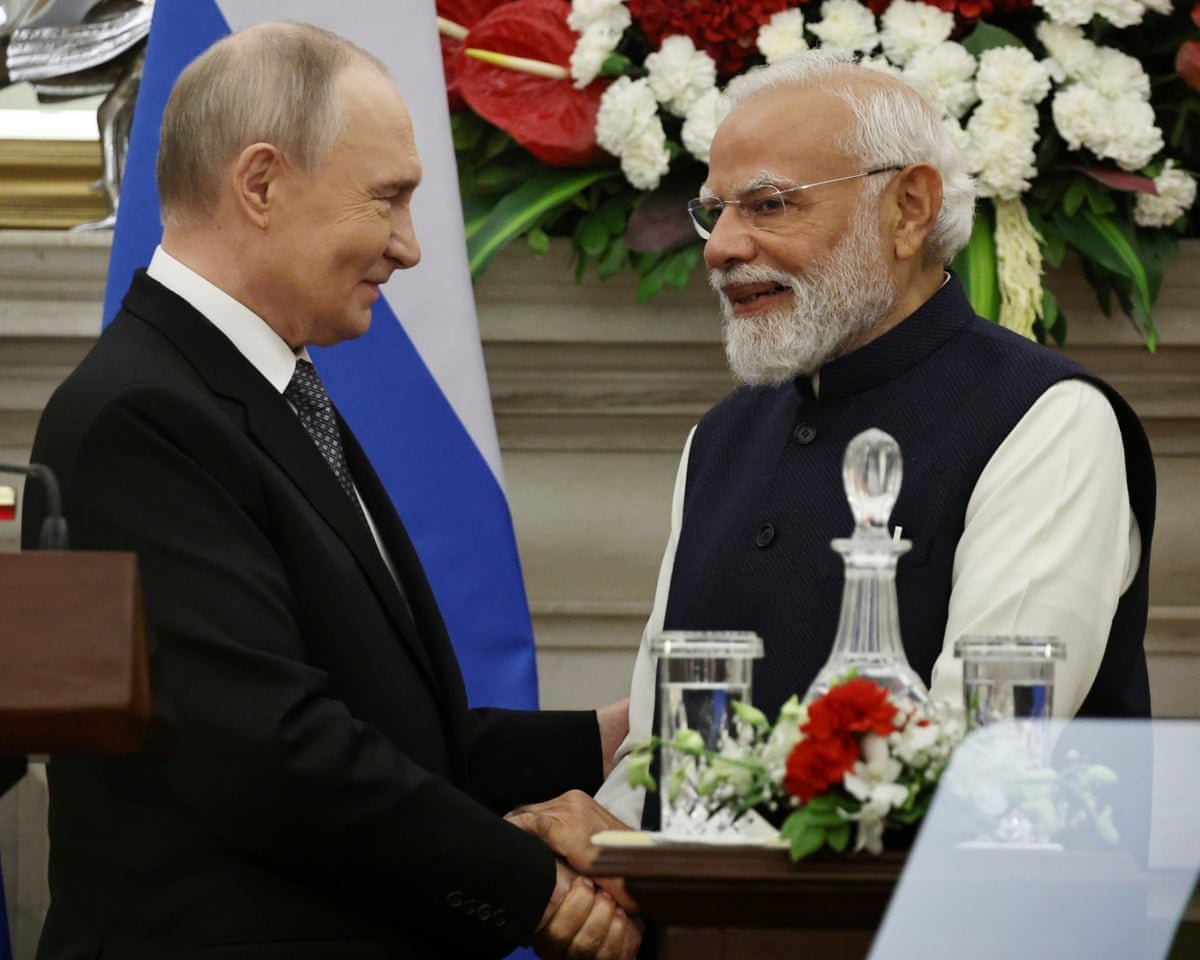 putin vows oil shipments to india will be uninterrupted in defiance of us 6932e2be71e5a